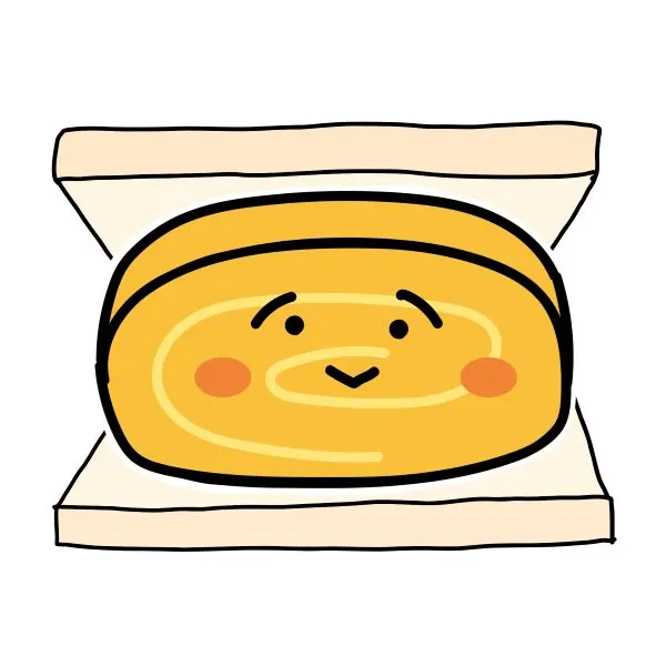 だし巻き玉子　だし巻きサンド