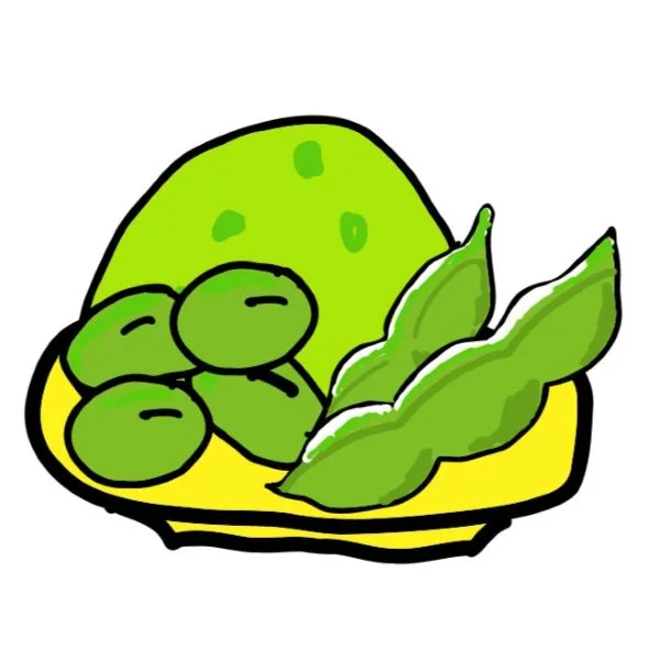 だし巻き玉子　ずんだ餡
